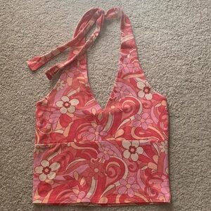 Hollister retro crop top